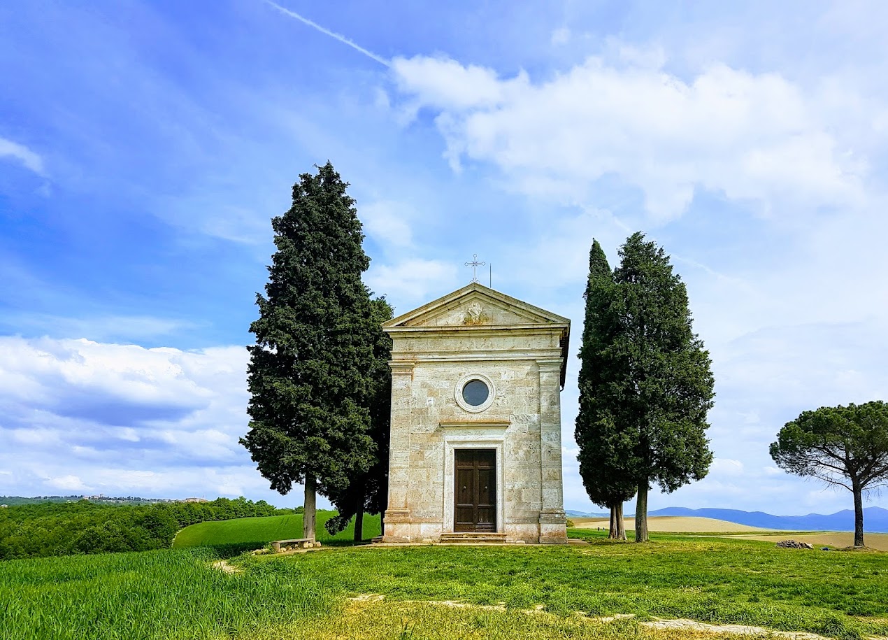 kapellet til Madonna di Vitaleta.