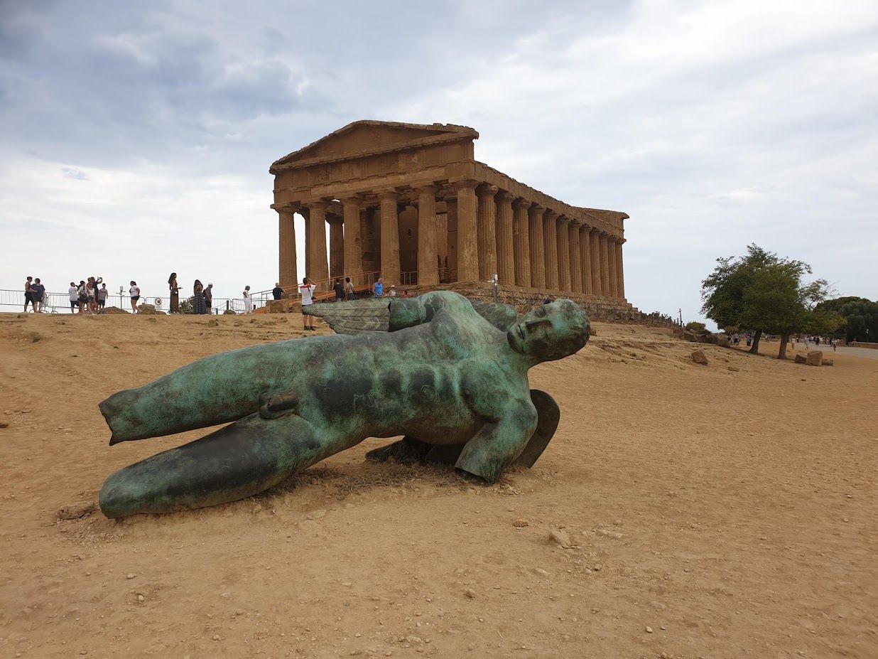 Historisk bygg på SiciliaAgrigento